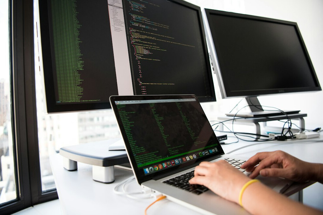group of programmers collaborating