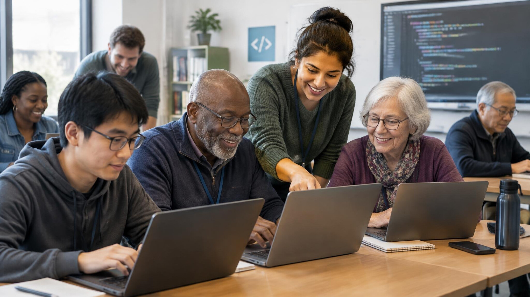 diverse group learning programming
